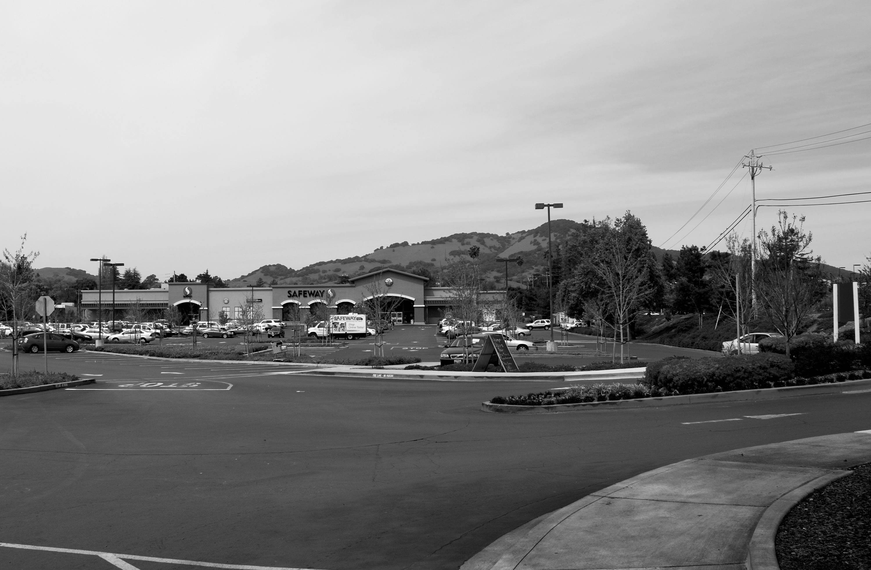 Novato Fair Shopping Center built in 1962