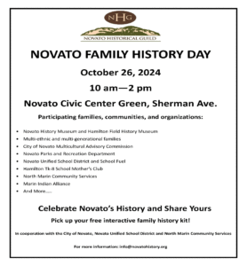 Novato Family History Day